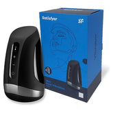 SATISFYER - MASTURBADOR HOMBRE VIBRACIÓN CALOR